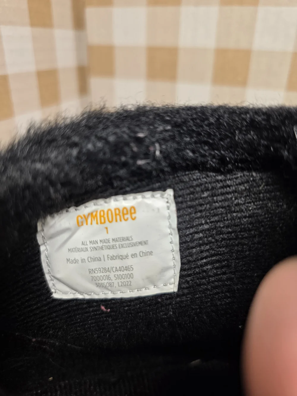 Gymboree black patent
